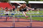 Boys under-15s hurdles, North Eastern Champs, Gateshead Stadium. Photo: David T. Hewitson/Sports for All Pics